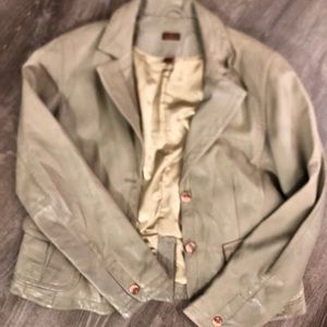 Danier Leather Olive Jacket